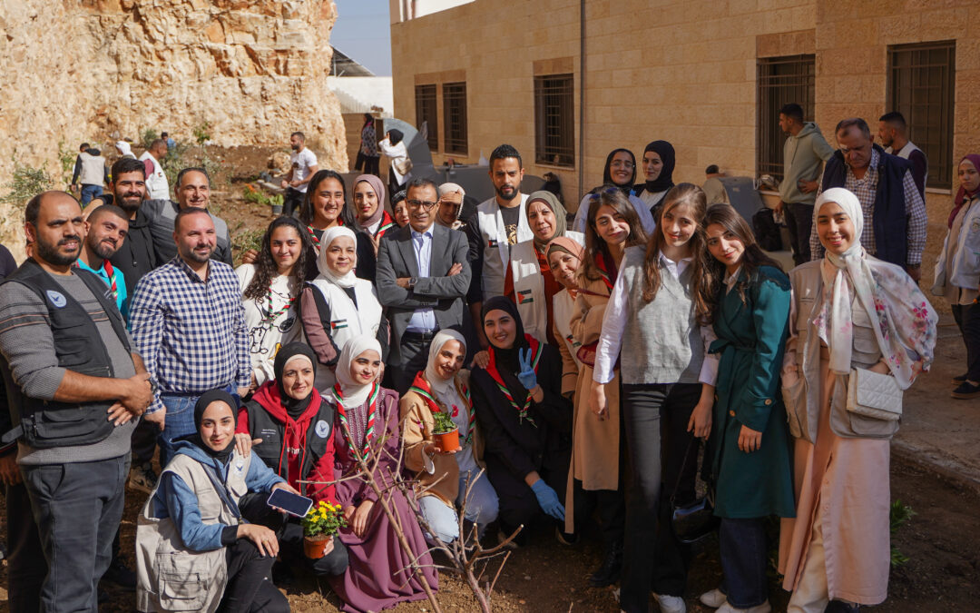 An-Najah National University Launches Tree-Planting Campaign in Nablus